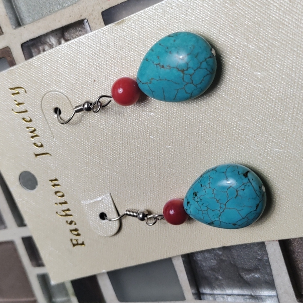 Fashion Turquoise Earrings